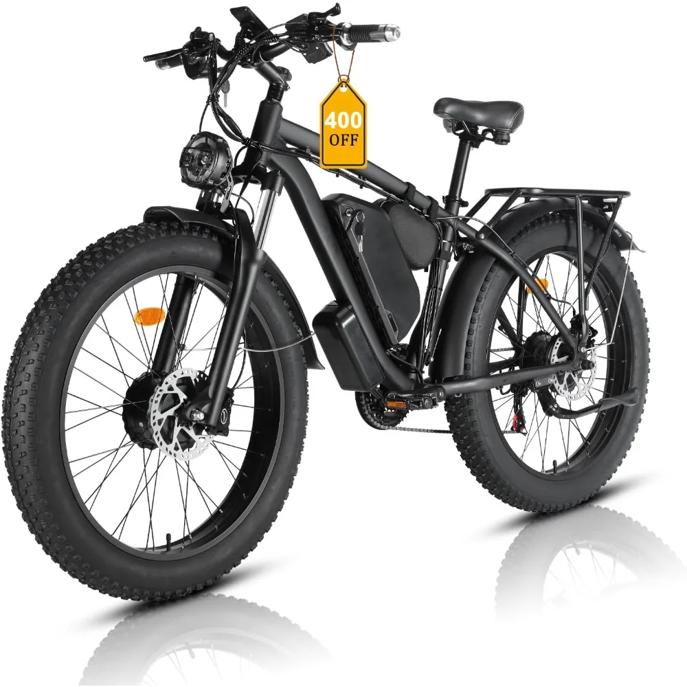 Dual Motor Ebike Kit 2000W - %a Rower elektryczny dla dorosłych, podwójny