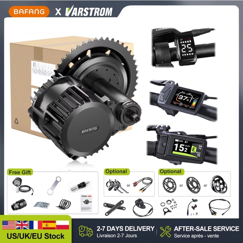 Side Hung Mid Drive Motor Kit - Zestaw silnika Bafang 48V 750W BBS02
