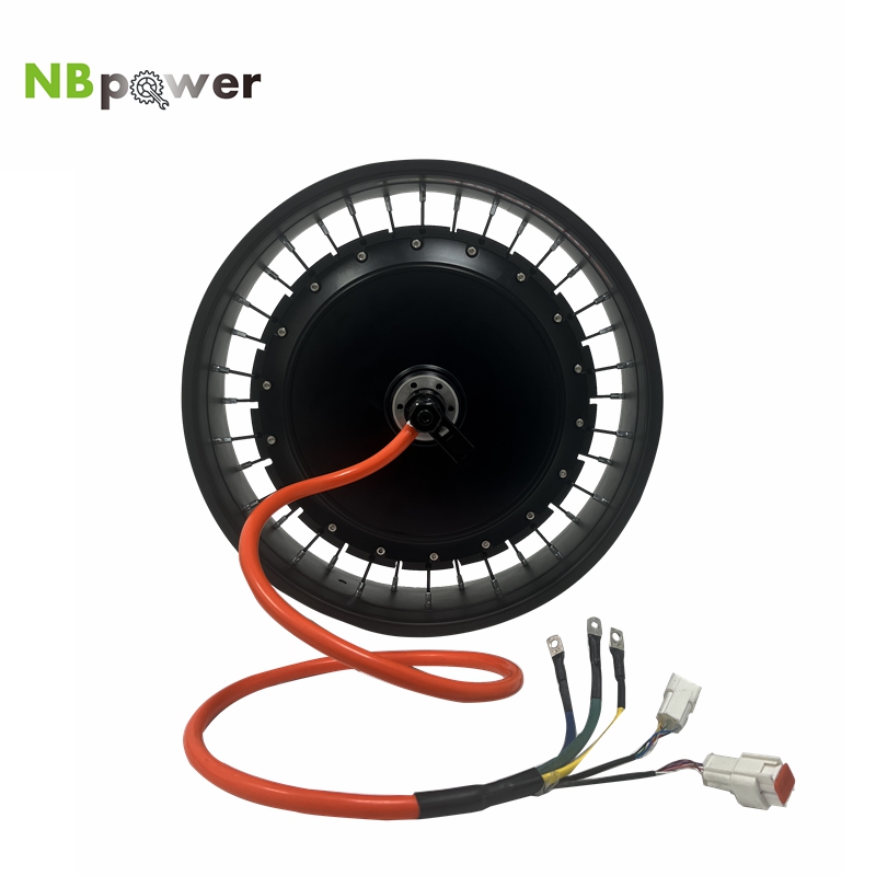 72V 8000W Brushless Hub Motor - Silnik do roweru elektrycznego NBpower/QS273 40H