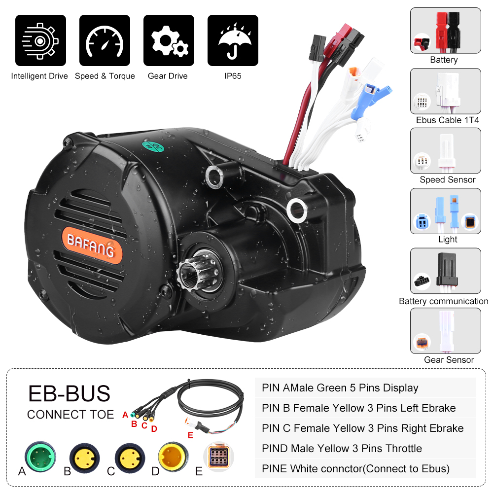 Zestaw do konwersji roweru ele – Mid Drive Conversion Kit 1000W recenzja i cena