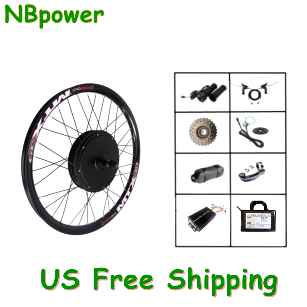 US StockNBpower 70 km/h 72v 20 – Dual Motor Ebike Kit 2000W recenzja i cena