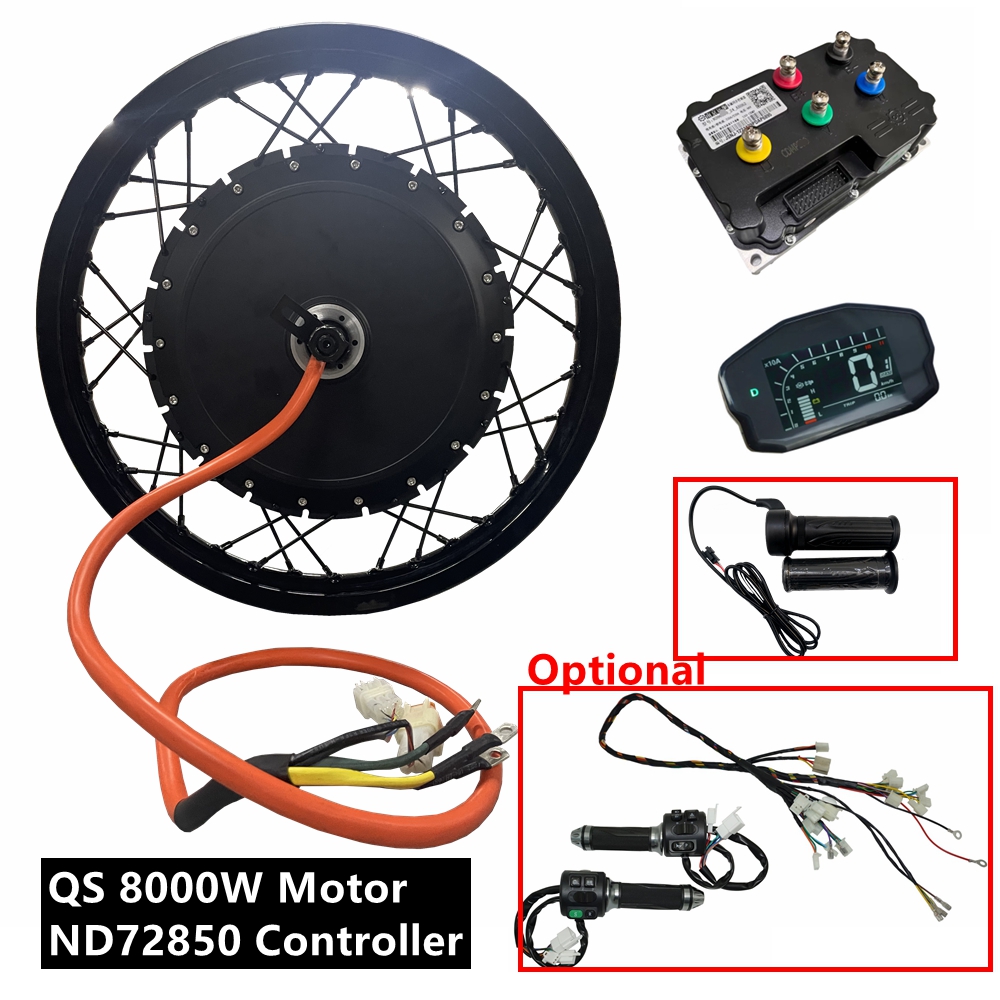 Zestaw do e-bike'a NBpower/QS2 – 72V 8000W Brushless Hub Motor recenzja i cena